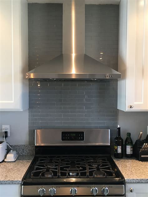 gas hob backsplash